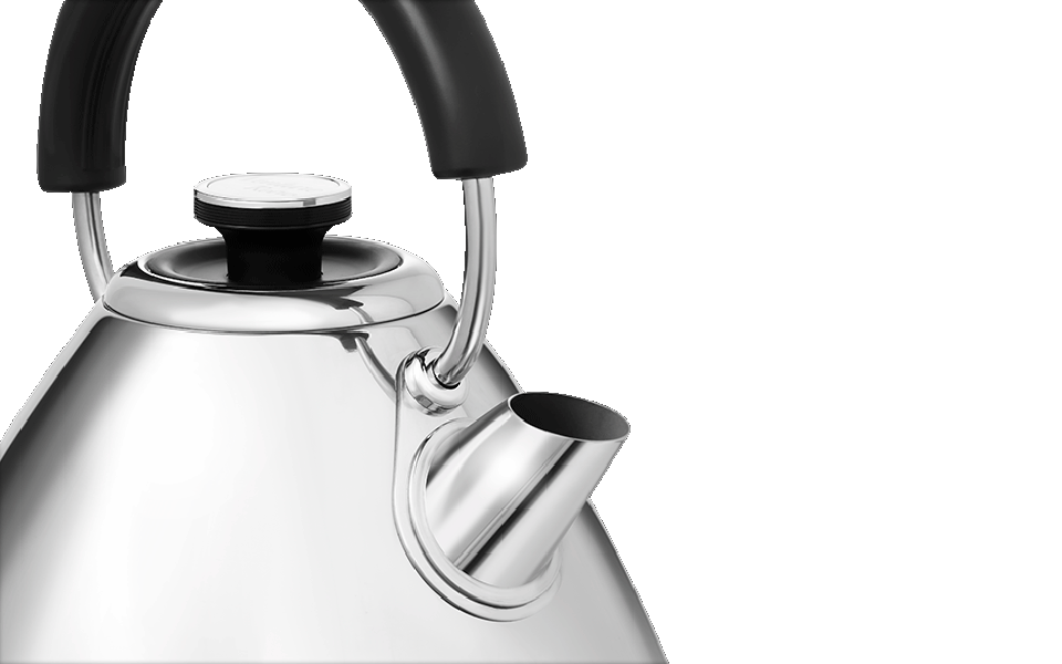 Stainless steel pyramid sales kettle