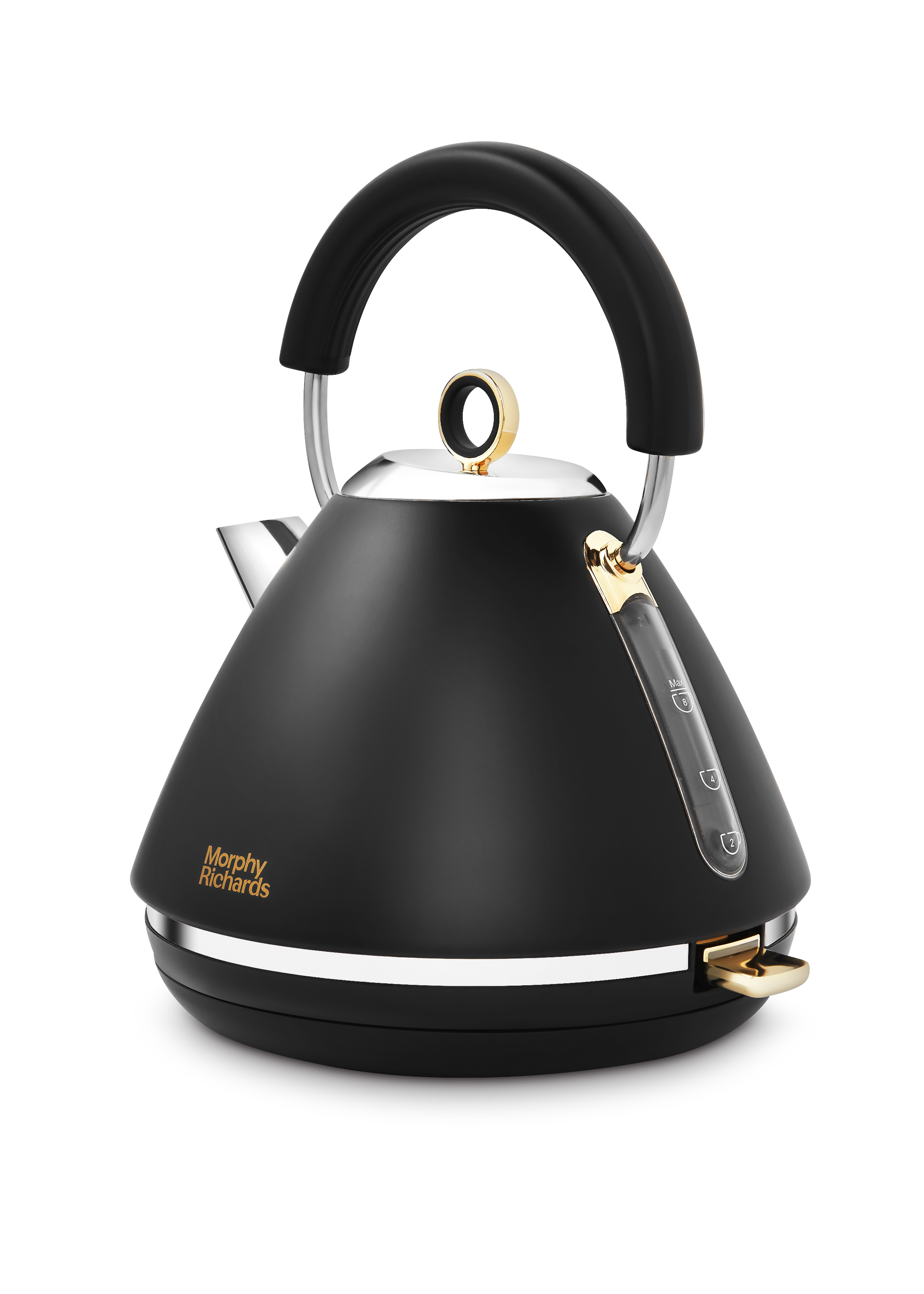 rose gold and black kettle