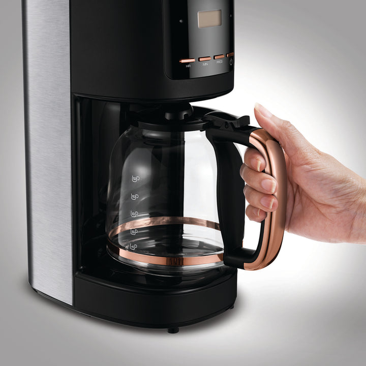 Accents Rose Gold Pour Over Filter Coffee Maker