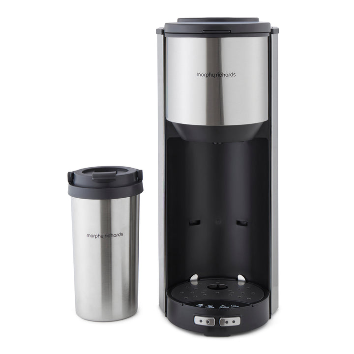 Tazza Pour & Go Single Cup Coffee Machine with Grinder