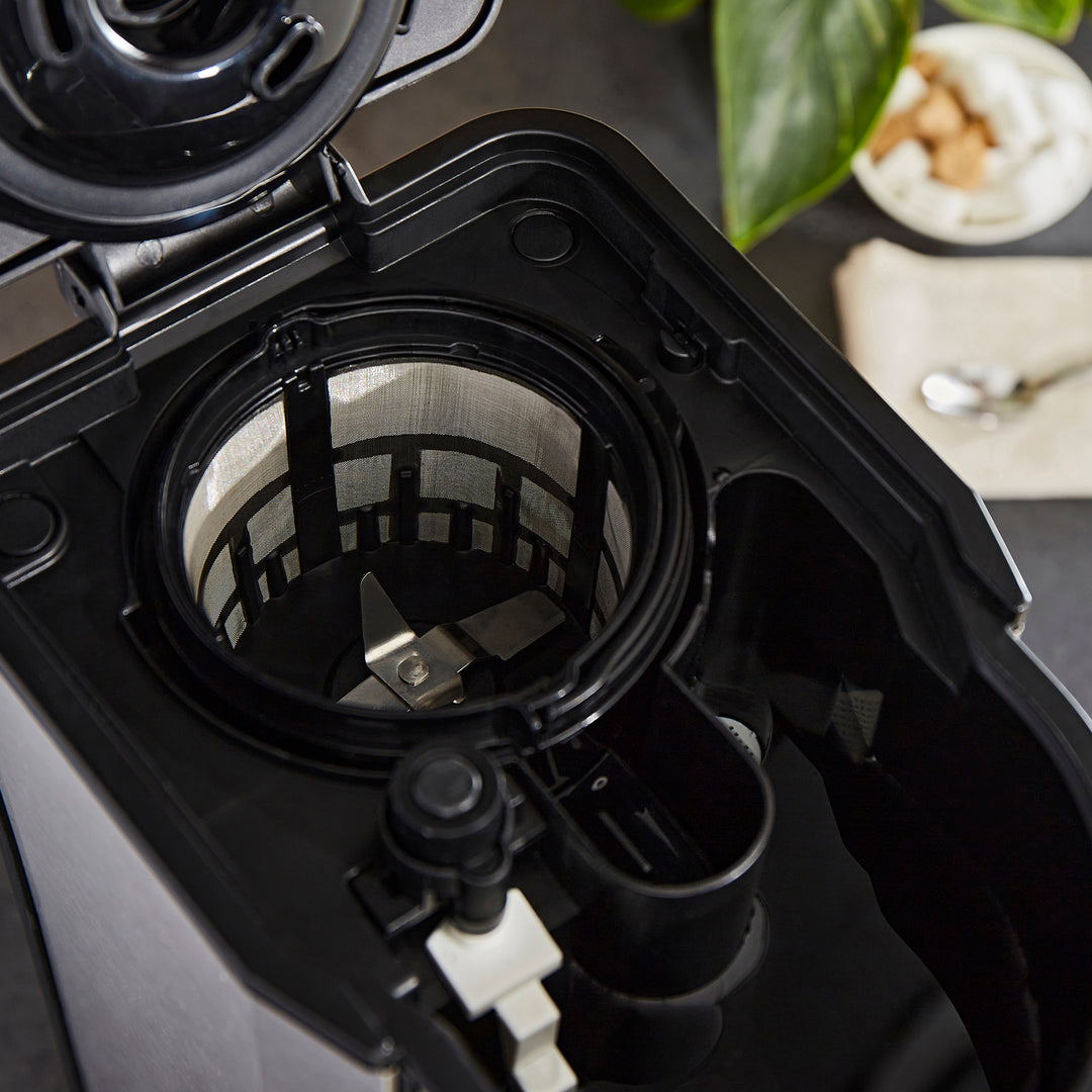 Tazza Pour & Go Single Cup Coffee Machine with Grinder