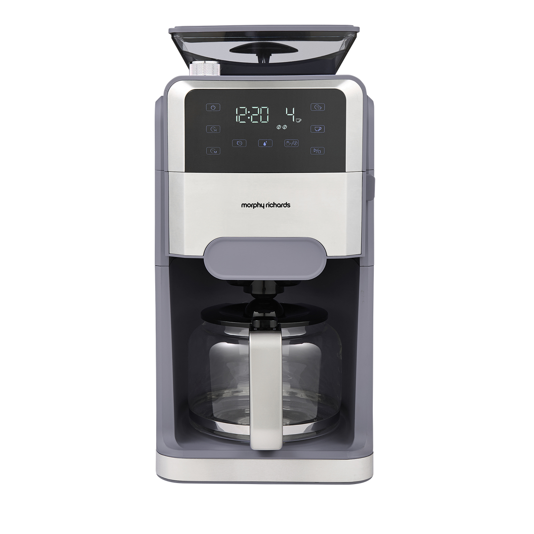 Zino Grind & Brew Automatic Filter Coffee Machine - Stone