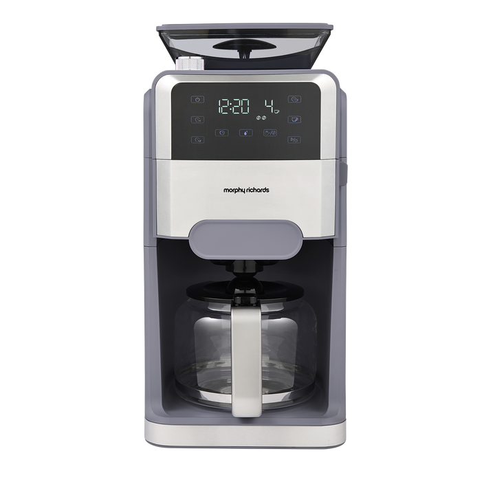 Zino Grind & Brew Automatic Filter Coffee Machine - Stone