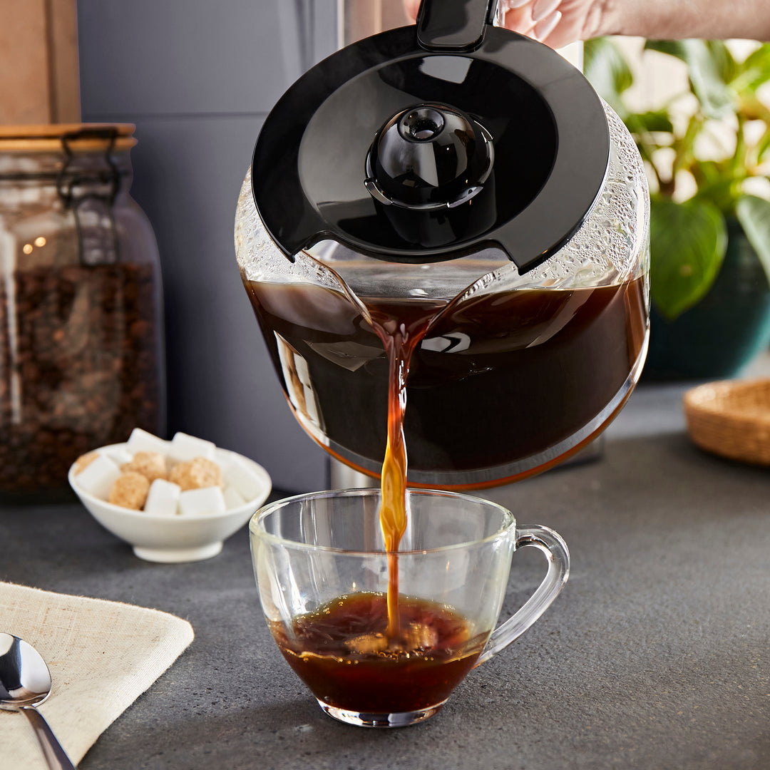 Zino Grind & Brew Automatic Filter Coffee Machine - Stone