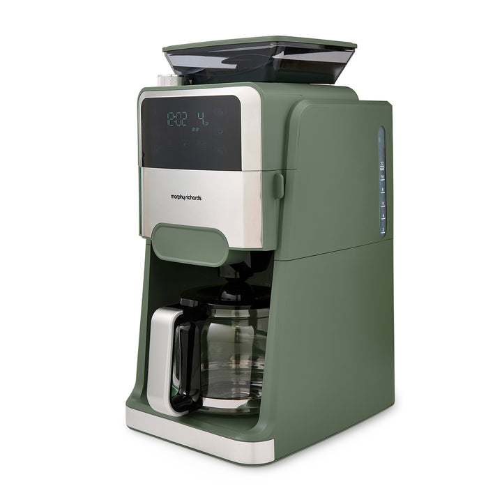 Zino Grind & Brew Automatic Filter Coffee Machine - Olivine