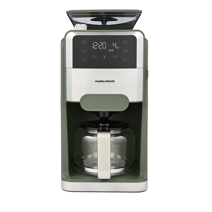 Zino Grind & Brew Automatic Filter Coffee Machine - Olivine