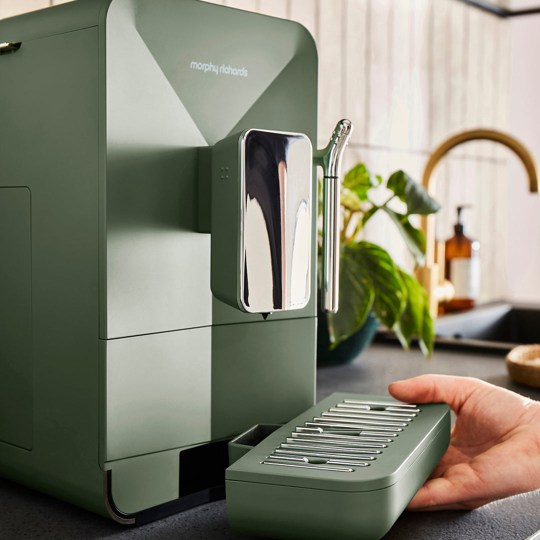 Roava Grind & Sip Fully Automatic Coffee Machine - Olivine