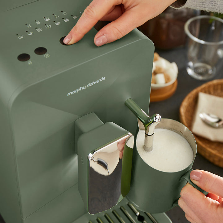 Roava Grind & Sip Fully Automatic Coffee Machine - Olivine