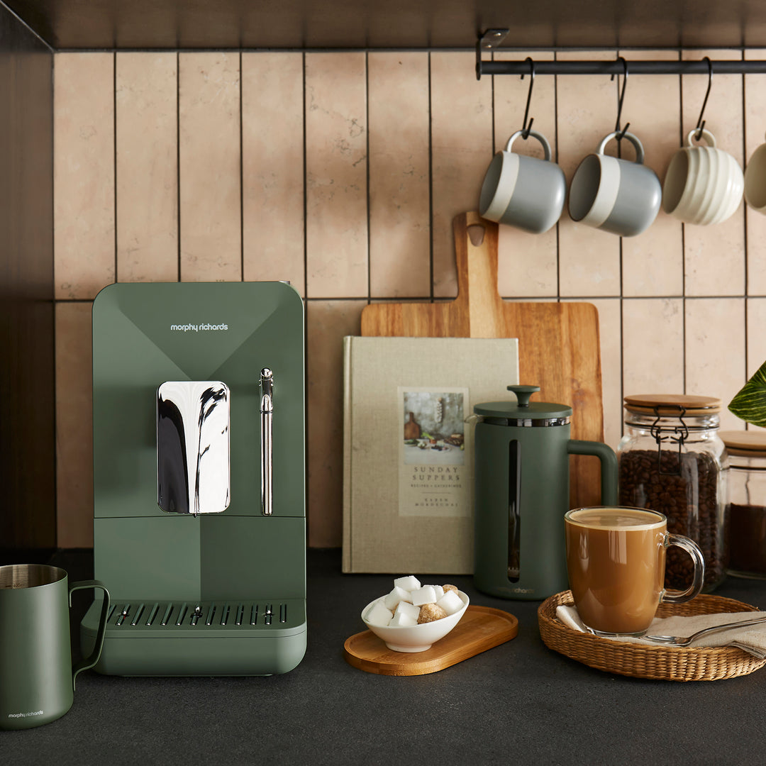 Roava Grind & Sip Fully Automatic Coffee Machine - Olivine