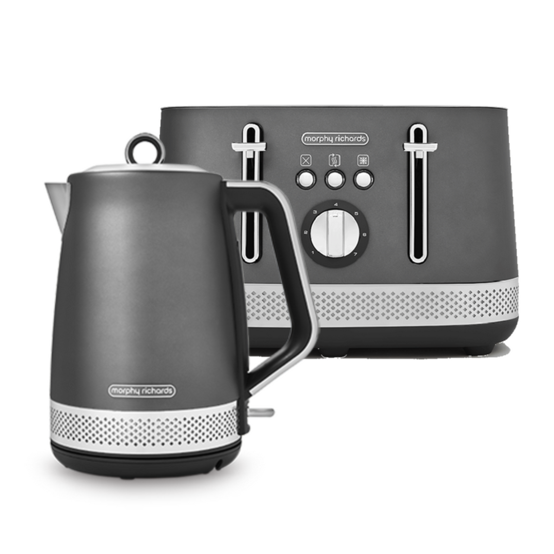 Illumination Titanium Kettle and Toaster Set