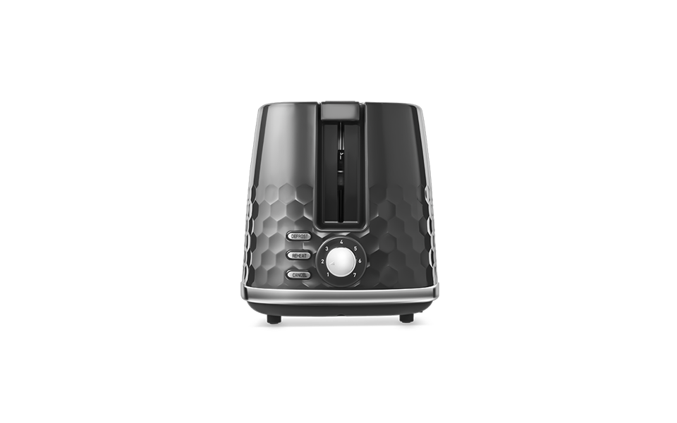 Hive 2-Slice Toaster Black