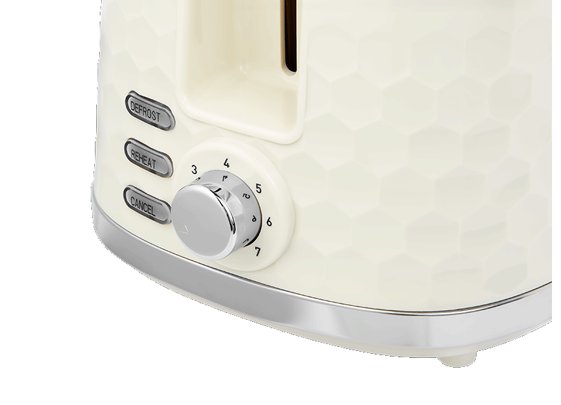 Hive 2-Slice Toaster Cream