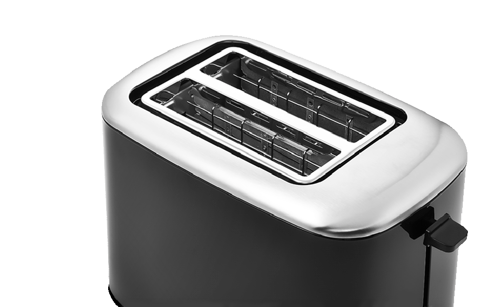 Equip 2 Slice Toaster Black