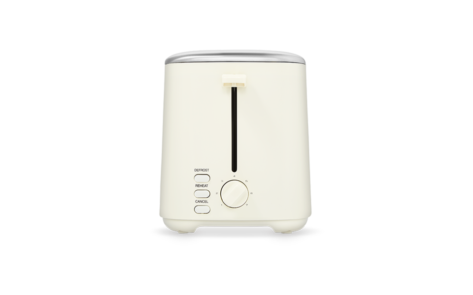 Equip 2 Slice Toaster Cream