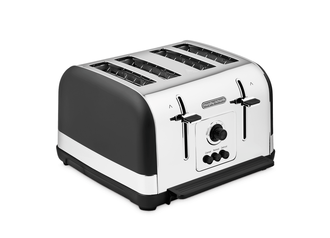 Venture Black 4-Slice Toaster – Morphy Richards-UK