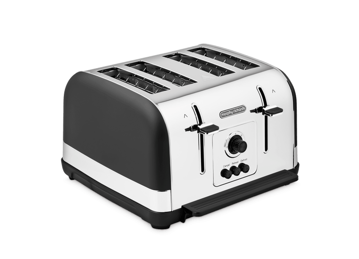 Venture 4-Slice Toaster Black