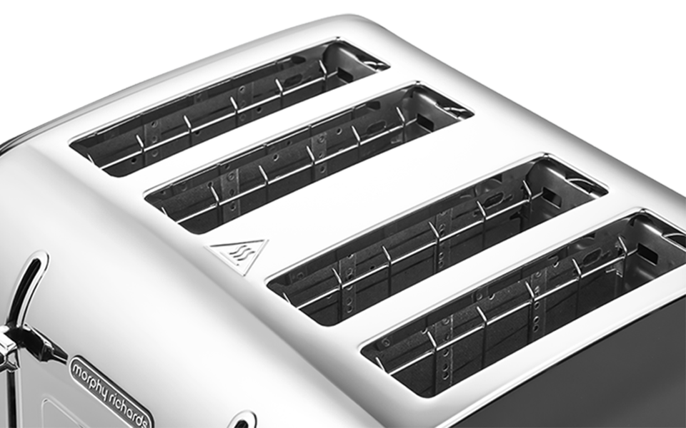 Venture 4-Slice Toaster Black