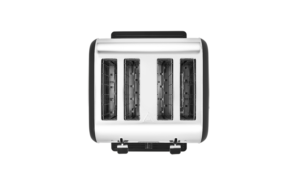 Venture 4-Slice Toaster Black