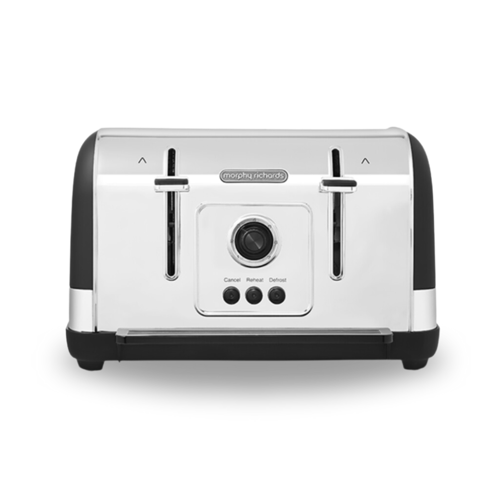 Venture 4-Slice Toaster Black