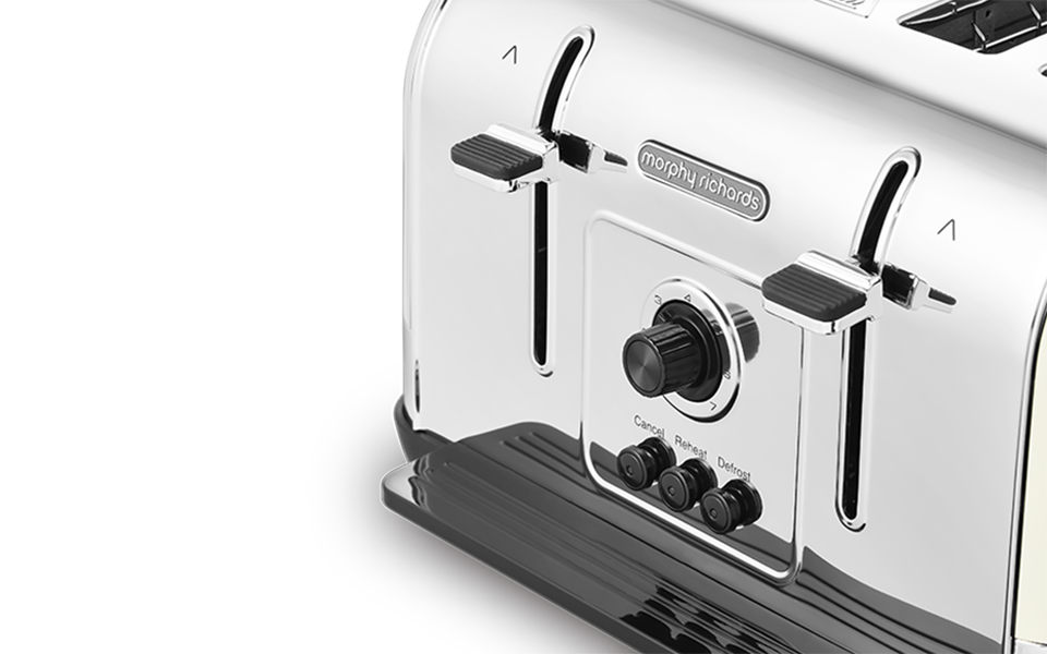 Venture 4-Slice Toaster Cream
