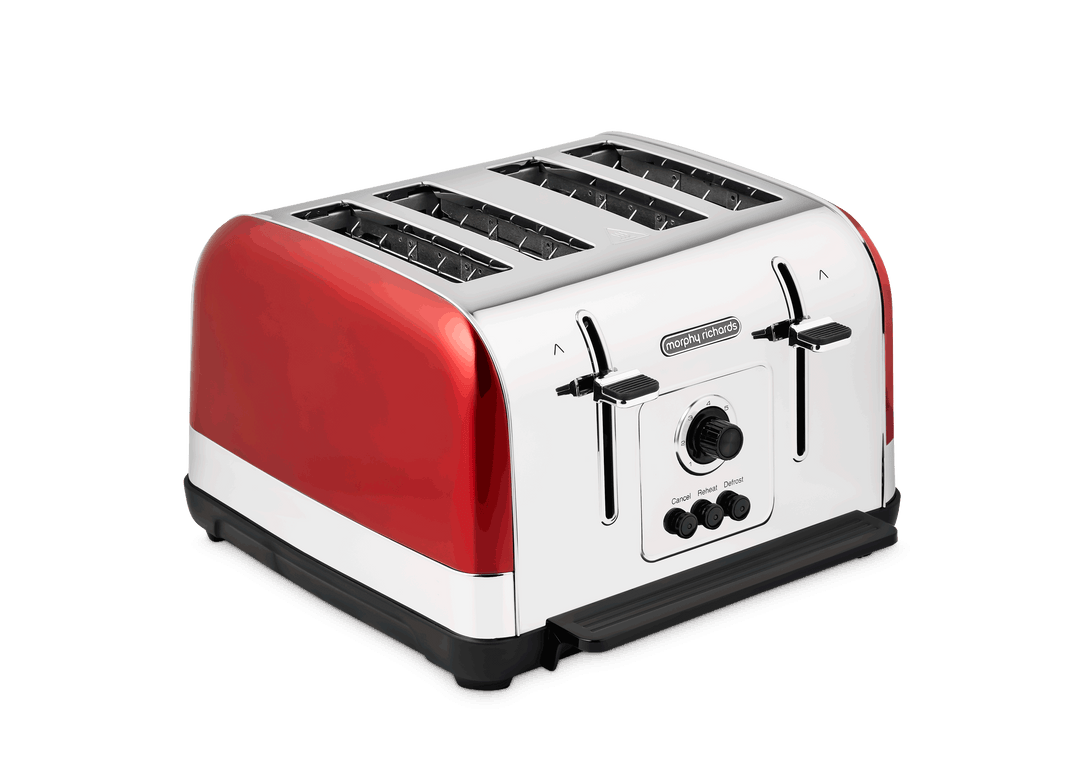 Venture Red 4-Slice Toaster – Morphy Richards-UK