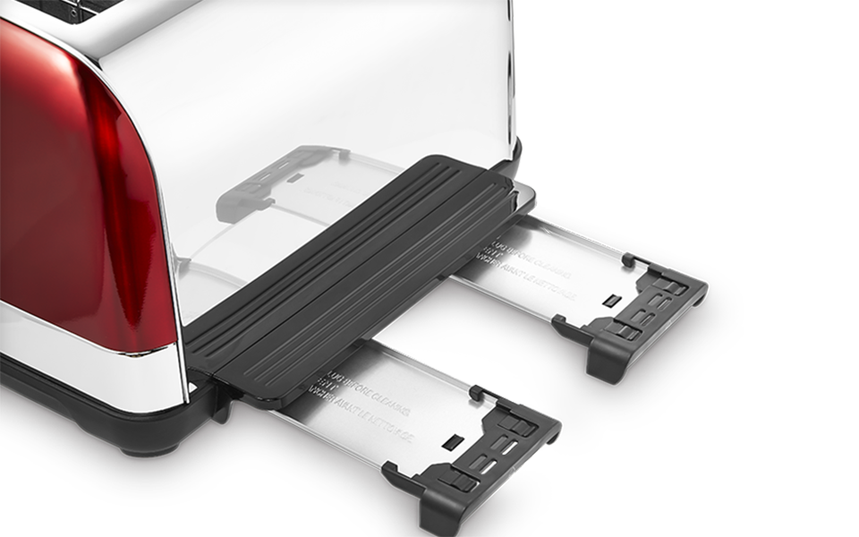 Venture 4-Slice Toaster Red