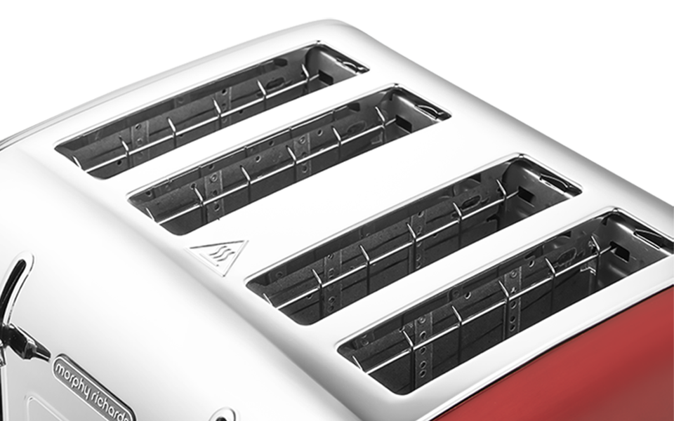 Venture 4-Slice Toaster Red