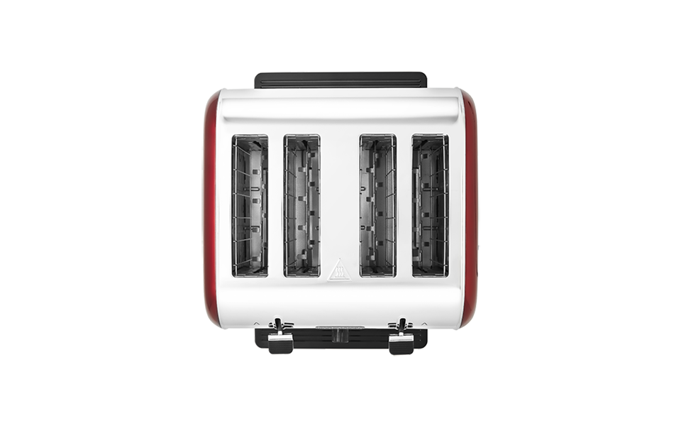 Venture 4-Slice Toaster Red
