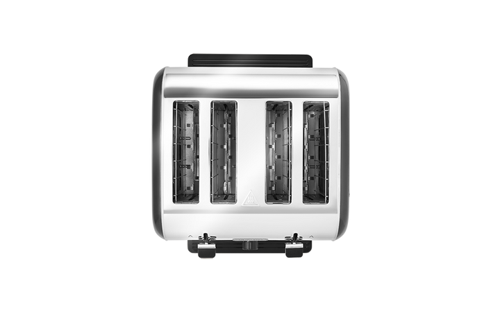 Venture Retro 4-Slice Toaster Black