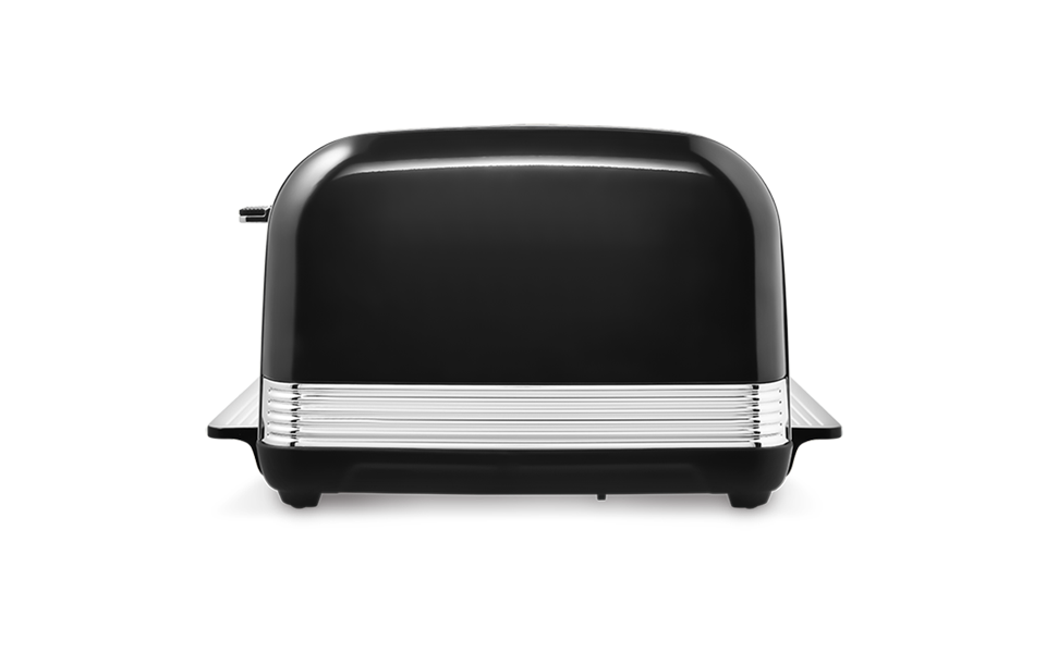 Venture Retro 4-Slice Toaster Black