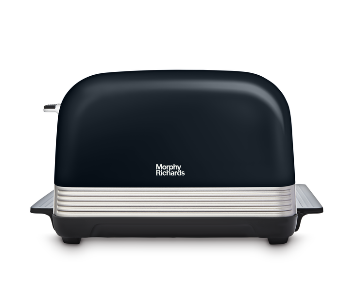 Venture Retro 4 Slice Toaster Onyx