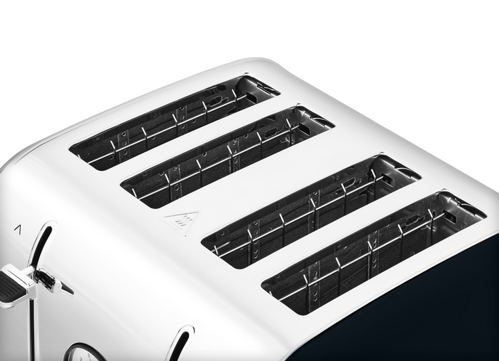 Venture Retro 4 Slice Toaster Onyx