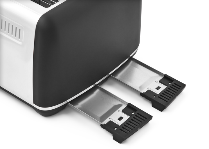 Accents Gold 4-Slice Toaster Black