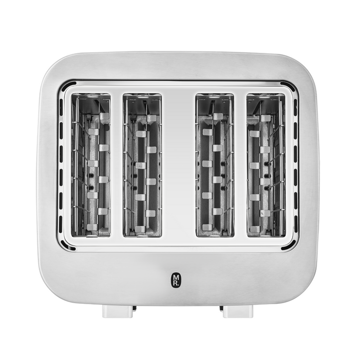 Motive 4 Slice Toaster Brushed Steel