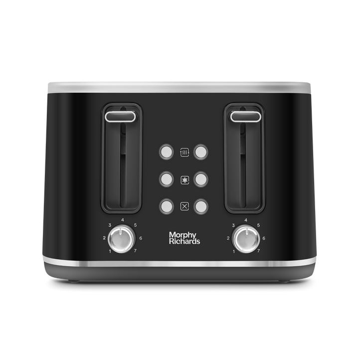 Motive 4 Slice Toaster Black