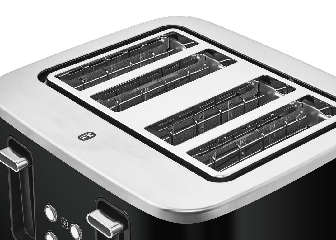 Motive 4 Slice Toaster Black