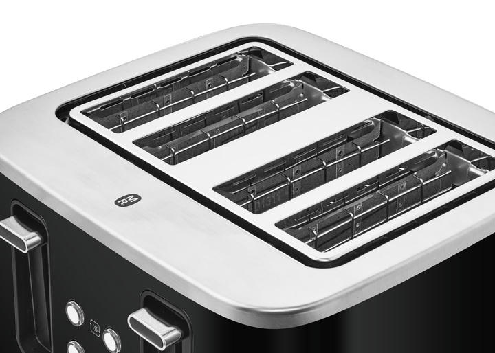 Motive 4 Slice Toaster Black