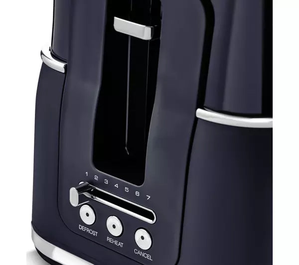 Signature Matt 4-Slice Toaster Blue