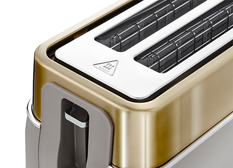 Signature 4-Slice Toaster Gold