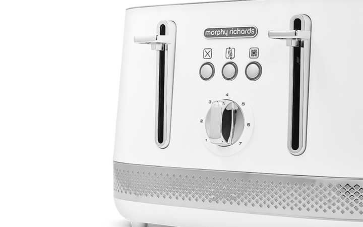 Illumination 4-Slice Toaster White
