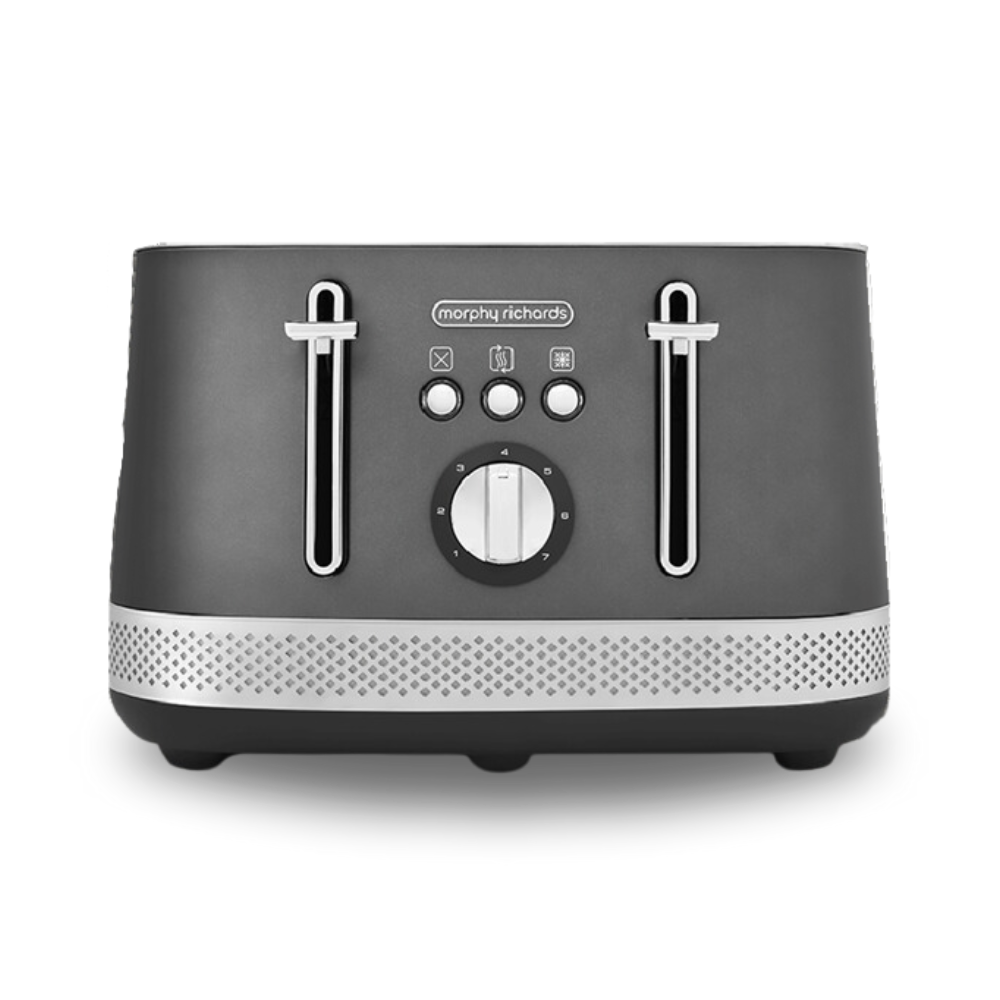 Illumination 4-Slice Toaster Titanium Grey
