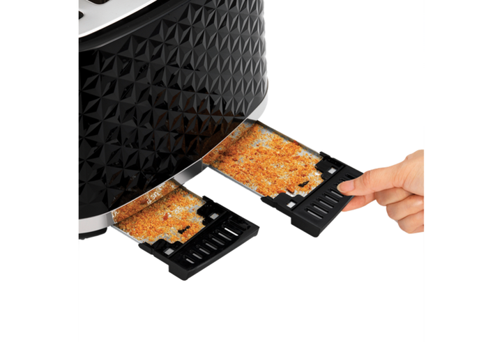 Vector 4-Slice Toaster Black