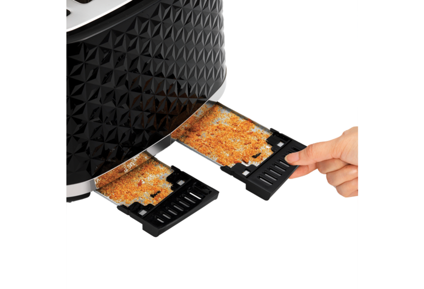 Vector 4-Slice Toaster Black