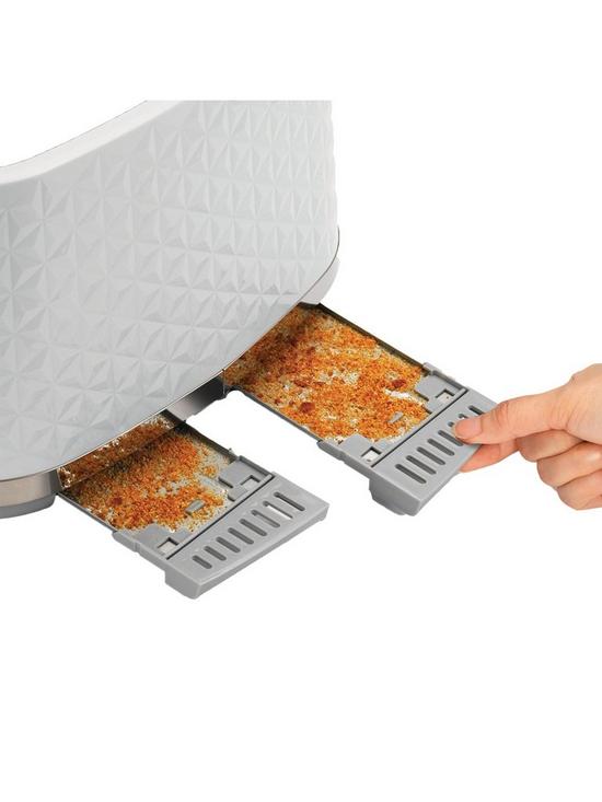 Vector 4-Slice Toaster White