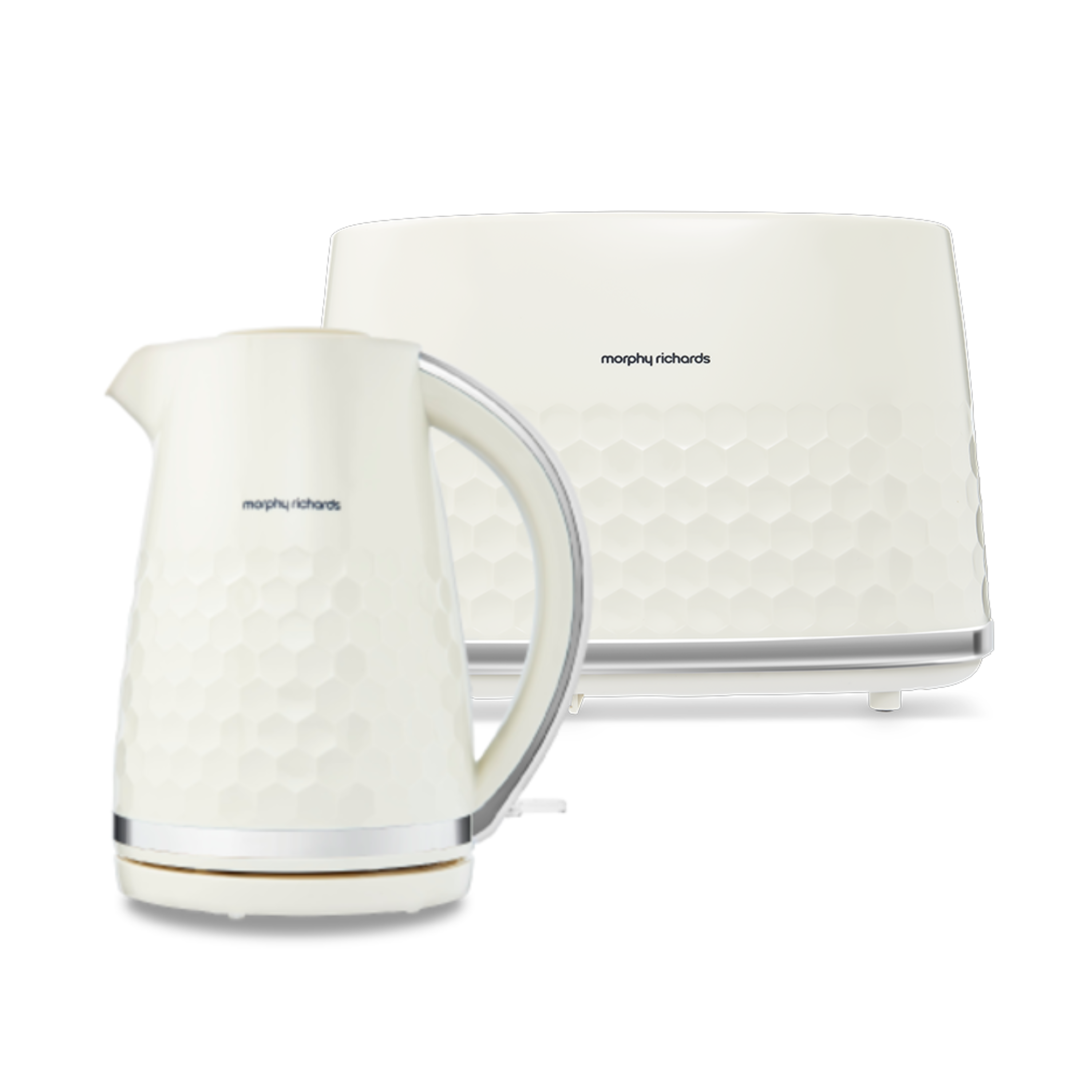 Hive Cream Kettle and Toaster Set Morphy RichardsUK