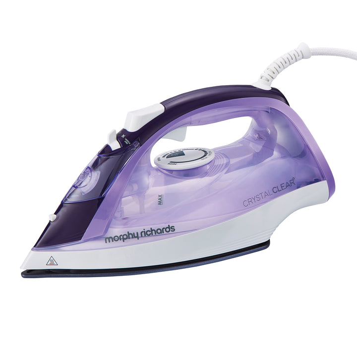 Morphy Richards Crystal Clear 2400W Steam Iron Purple SKU: 300301 hero 3
