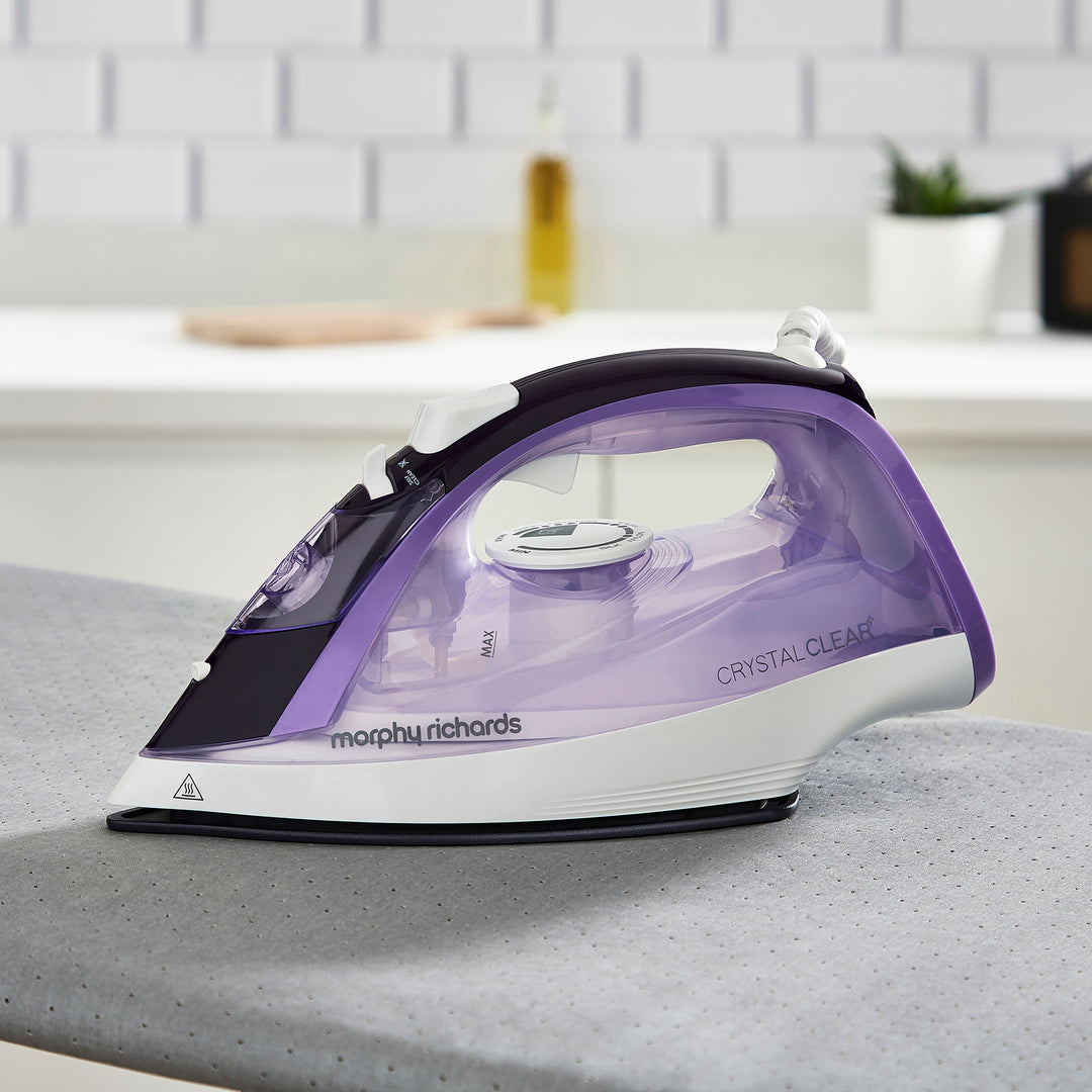 Morphy Richards Crystal Clear 2400W Steam Iron Purple SKU: 300301 lifestyle 3