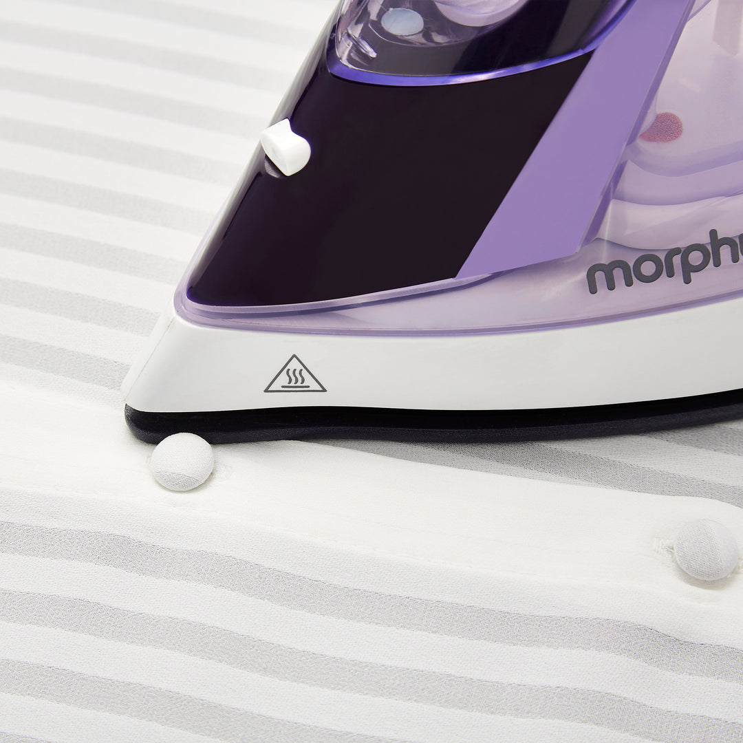 Morphy Richards Crystal Clear 2400W Steam Iron Purple SKU: 300301 lifestyle tip