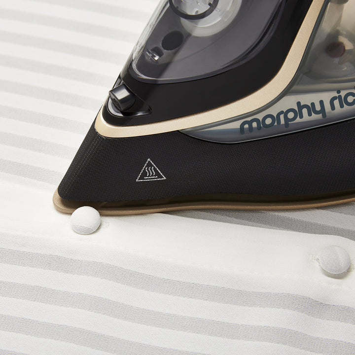 Crystal Clear Steam Iron Gold