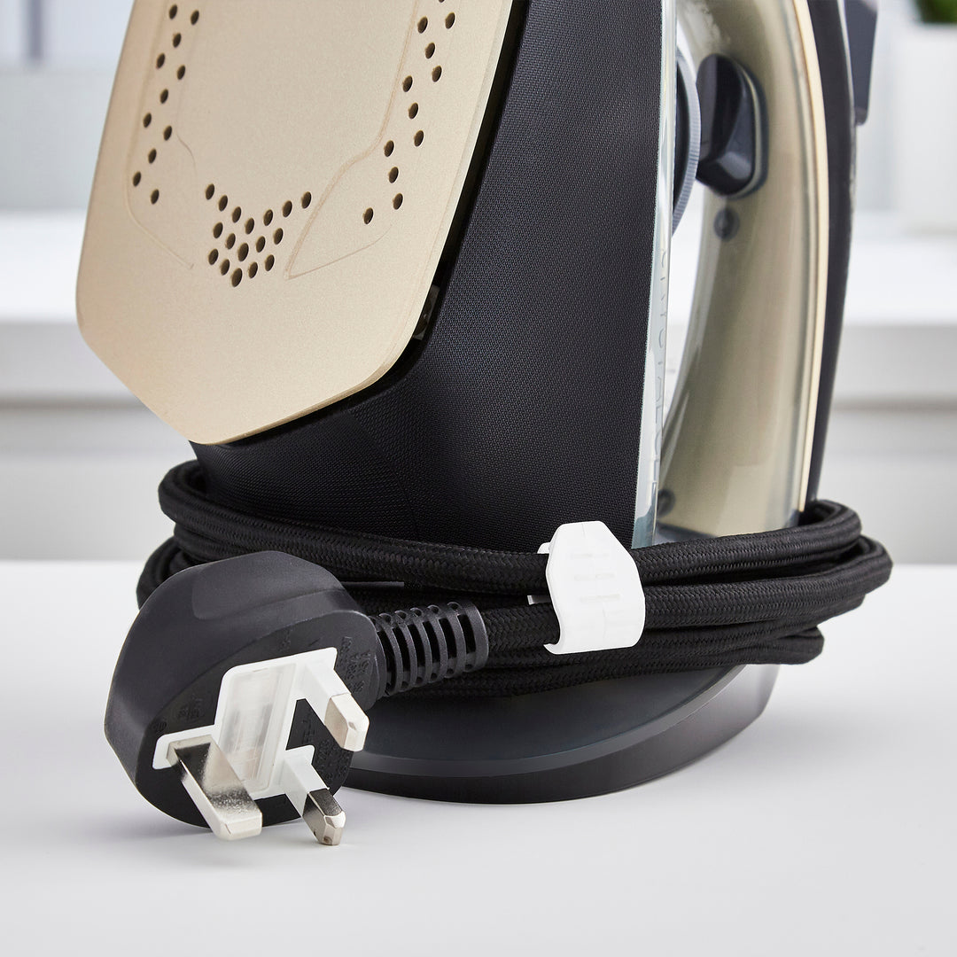 Crystal Clear Steam Iron Gold